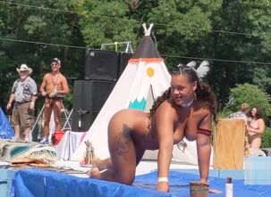Beautiful naked native american women